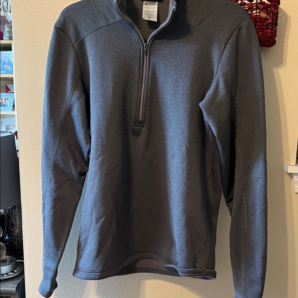 Patagonia Men's Charcoal Zip-Up Sweatshirt M